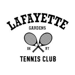 LAFAYETTE GARDENS TENNIS CLUB BK NY logo