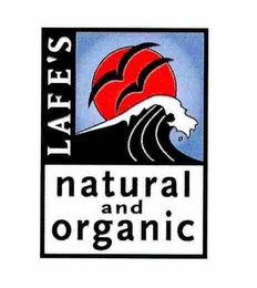 LAFE'S NATURAL AND ORGANIC logo