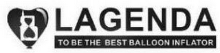 LAGENDA TO BE THE BEST BALLOON INFLATOR logo