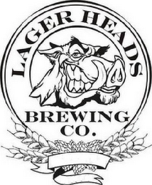 LAGER HEADS BREWING CO. logo