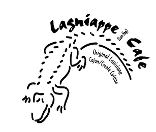 LAGNIAPPE (YAN-LAP) CAFE ORIGINAL LOUISIANA CAJUN/CREOLE CUISINE logo