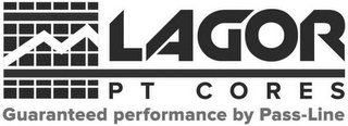 LAGOR PT CORES GUARANTEED PERFORMANCE BY PASS-LINE logo