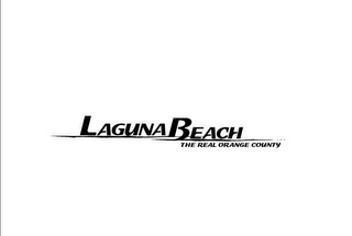 LAGUNA BEACH THE REAL ORANGE COUNTY logo
