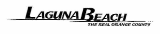 LAGUNA BEACH THE REAL ORANGE COUNTY logo
