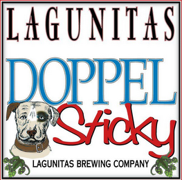LAGUNITAS DOPPEL STICKY LAGUNITAS BREWING COMPANY logo