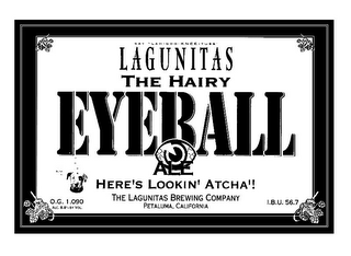 LAGUNITAS THE HAIRY EYEBALL ALE logo
