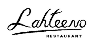 LAHTEENO RESTAURANT logo