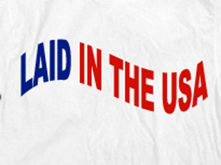LAID IN THE USA logo