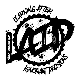 LAID LAIDBACK KNOX LEARNING AFTER IGNORANT DECISIONS logo