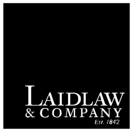 LAIDLAW & COMPANY EST. 1842 logo