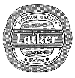 LAIKER PREMIUM QUALITY SIN MAHOU logo