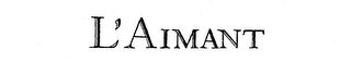 L'AIMANT logo
