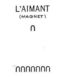 L'AIMANT (MAGNET) logo