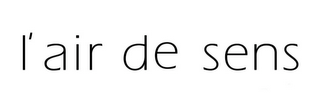 L'AIR DE SENS logo