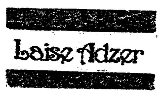 LAISE ADZER logo