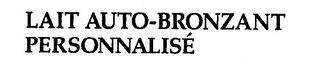 LAIT AUTO-BRONZANT PERSONNALISE logo