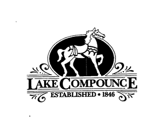 LAKE COMPOUNCE ESTABLISHED 1846 logo