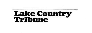 LAKE COUNTRY TRIBUNE logo