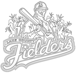 LAKE COUNTY FIELDERS logo