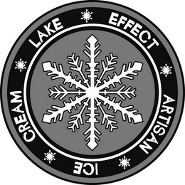 LAKE EFFECT ARTISAN ICE CREAM logo