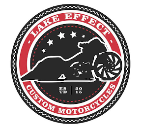 LAKE EFFECT CUSTOM MOTORCYCLES ESTD | 2015 logo
