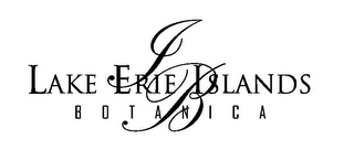 LAKE ERIE ISLANDS BOTANICA IB logo
