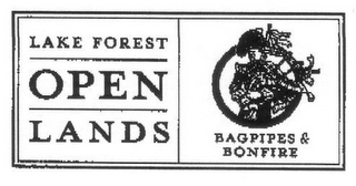 LAKE FOREST OPEN LANDS BAGPIPES & BONFIRES logo