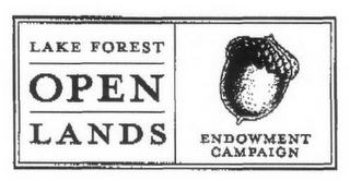 LAKE FOREST OPEN LANDS ENDOWMENT CAMPAIGN logo