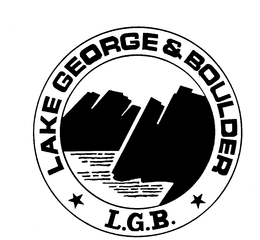 LAKE GEORGE & BOULDER L.G.B. logo