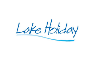 LAKE HOLIDAY logo