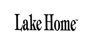 LAKE HOME logo