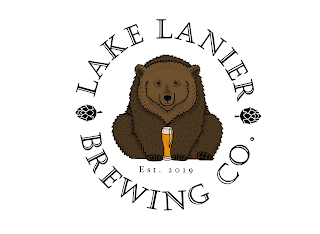 LAKE LANIER BREWING CO. EST. 2019 logo