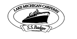 LAKE MICHIGAN CARFERRY S.S. BADGER logo