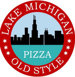 LAKE MICHIGAN OLD STYLE PIZZA logo