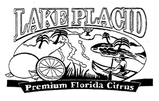 LAKE PLACID PREMIUM FLORIDA CITRUS logo