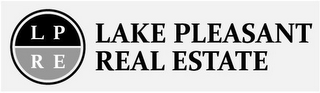 LAKE PLEASANT REAL ESTATE L P R E logo