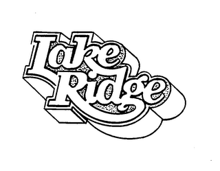 LAKE RIDGE logo