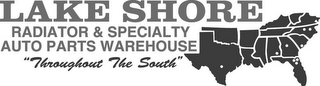 LAKE SHORE RADIATOR & SPECIALTY AUTO PARTS WAREHOUSE THROUGHOUT THE SOUTH logo
