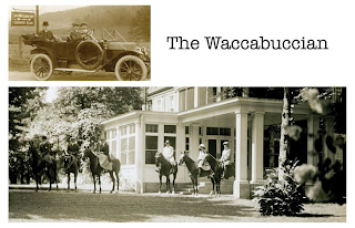 LAKE WACCABUC INN COUNTRY CLUB THE WACCABUCCIAN logo