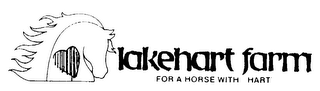LAKEHART FARM FOR A HORSE WITH HART logo