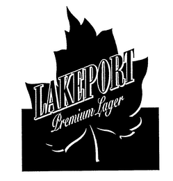 LAKEPORT PREMIUM LAGER logo