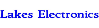 LAKES ELECTRONICS logo