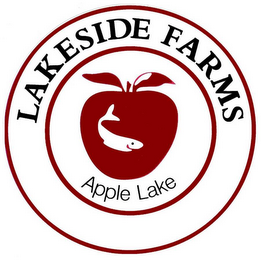 LAKESIDE FARMS APPLE LAKE logo