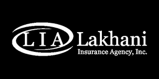 LAKHANI INSURANCE AGENCY, INC. L I A logo