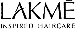 LAKMÉ INSPIRED HAIRCARE logo