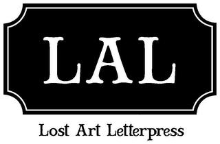 LAL LOST ART LETTERPRESS logo