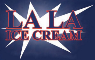 LALA ICE CREAM logo