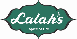 LALAH'S SPICE OF LIFE logo