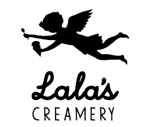 LALA'S CREAMERY logo