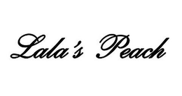 LALA'S PEACH logo